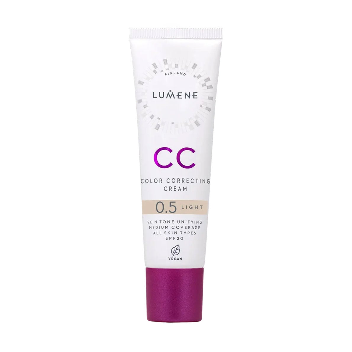 CC-крем для обличчя Lumene CC Color Correcting Cream SPF 20, 0.5 Light, 30 мл